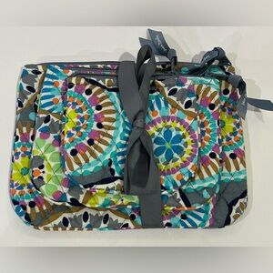 Retired Vera Bradley 2023 Sunny Medallion Set of 3 Cosmetic Bags NWOT